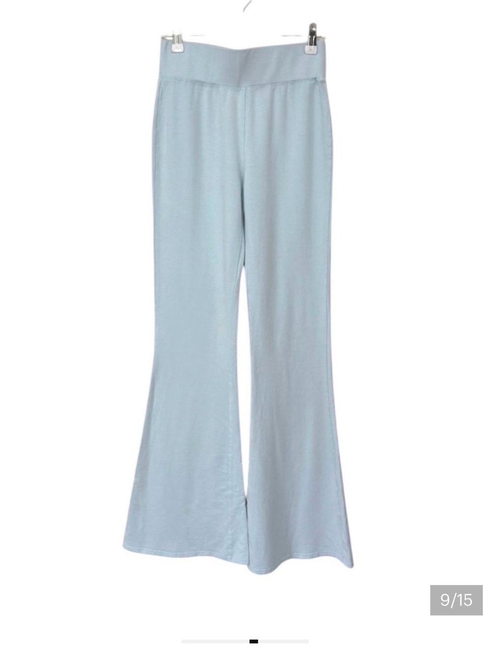NEGATIVE | Club Pullover and Flare Pant Set in Glacier Blue, Size XS - Picture 9 of 11